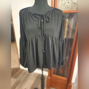 Altar'd State blouse, black, size small